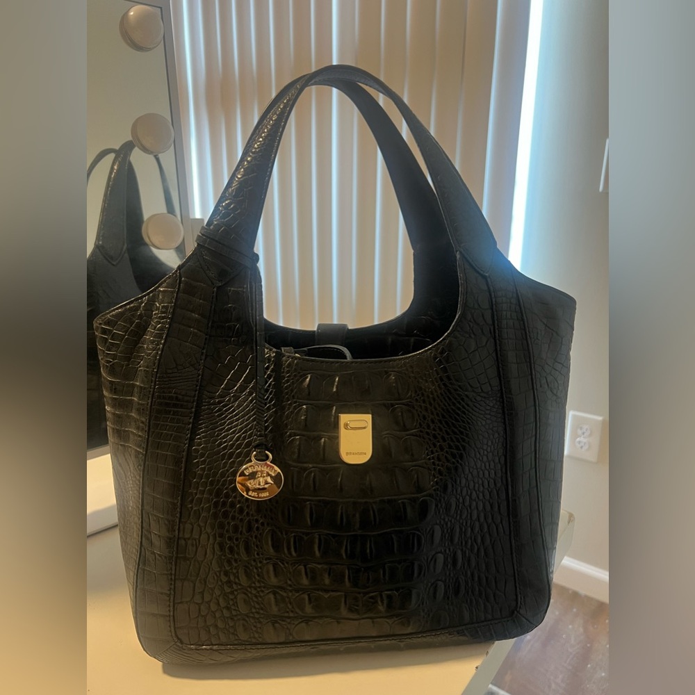 COPY - Brahmin Black Melbourne Bag